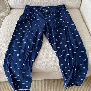 Sleepy Jones Navy Blue Pants